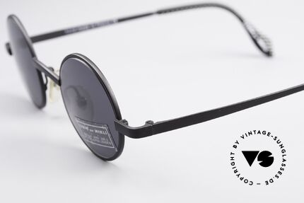Alain Mikli 7684 / 6684 Runde Unisex Sonnenbrille, ungetragenes Einzelstück (wie alle unsere Miklis), Passend für Herren und Damen