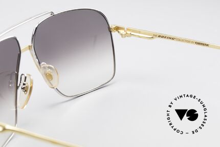 Boeing 5704 Original 80er Piloten Brille, ungetragen (wie alle unsere Boeing Pilotenbrillen), Passend für Herren