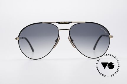 Boeing 5733 Vintage Pilotensonnenbrille, Design & Verarbeitungsqualität nach Boeing-Vorgaben, Passend für Herren