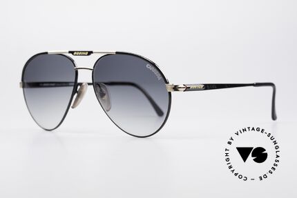 Boeing 5733 Vintage Pilotensonnenbrille, Ende der 80er extra für die Boeing-Piloten produziert, Passend für Herren