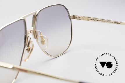 Boeing 5731 80er Pilotensonnenbrille Large, ungetragenes Einzelstück in einem Fendi vintage Etui, Passend für Herren