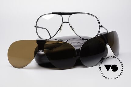 Cebe 2000 Clip On Ral­lye Sportbrille, KEINE Retrobrille; sondern ein 30 Jahre altes ORIGINAL!, Passend für Herren