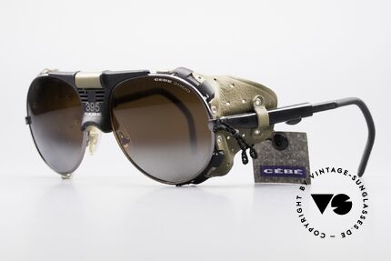 Cebe 395 Walter Cecchinel Sportbrille, high-end Spiegelgläser für extreme Sonneneinstrahlung, Passend für Herren und Damen