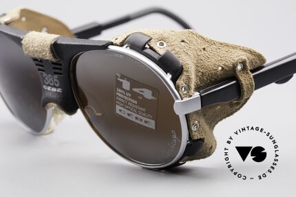 Cebe 385 Walter Cecchinel Ski Brille, Rahmenkonstruktion und Seitenblenden für idealen Halt, Passend für Herren und Damen