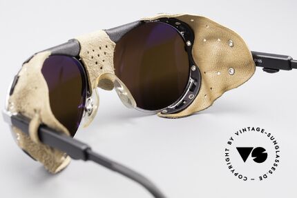 Cebe 385 Walter Cecchinel Ski Brille, KEIN Retro; ein 25 Jahre altes ORIGINAL in SMALL Größe, Passend für Herren und Damen