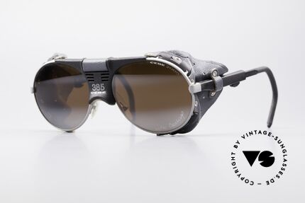 Cebe 385 Walter Cecchinel Sonnenbrille, vintage Cebe Sportbrille für extreme Wetterbedingungen, Passend für Herren und Damen