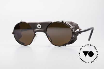 Cebe 248 90er Ski Sportsonnenbrille, vintage Cebe Sportbrille für extreme Wetterbedingungen, Passend für Herren