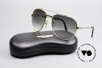 Dunhill 6029 Vergoldete Luxus Sonnenbrille, KEIN retro, ein kostbares 35 Jahre altes Original, Passend für Herren