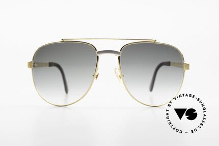 Dunhill 6029 Vergoldete Luxus Sonnenbrille, stilvolle Dunhill vintage Sonnenbrille von 1985, Passend für Herren