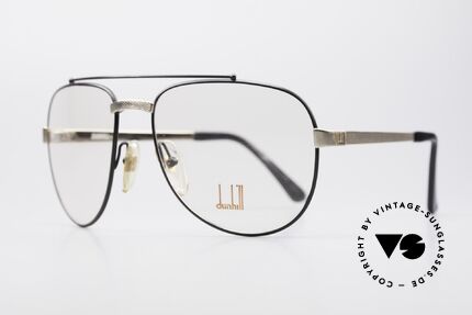 Dunhill 6029 Comfort Fit Luxus Brille 80er, vergoldet & Barley Verfahren (winzige Facetten), Passend für Herren