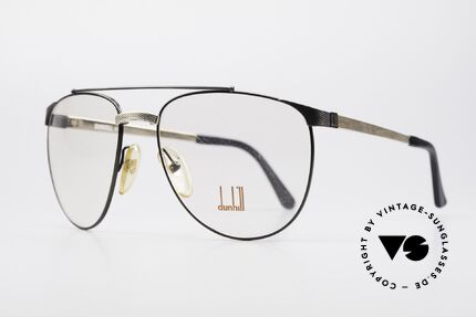 Dunhill 6034 Luxus Fassung 80er Barley, vergoldet & Barley Verfahren (winzige Facetten), Passend für Herren