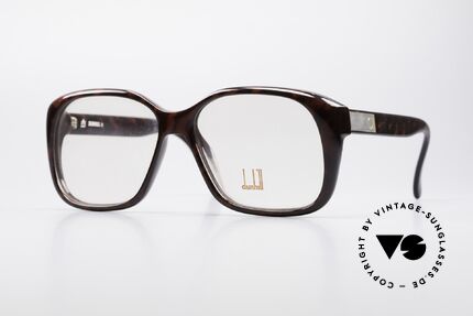 Dunhill 6013 Old School Goliath Brille 80er, ausdrucksstarke vintage Dunhill Designer-Herrenbrille, Passend für Herren