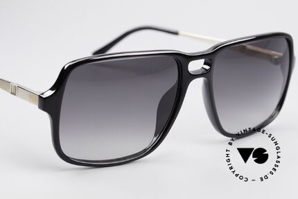 Dunhill 6074 Alte 80er Herren Sonnenbrille, ungetragen; wie all unsere 80er Dunhill Originalbrillen, Passend für Herren