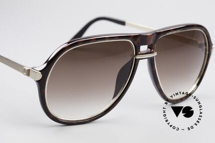 Dunhill 6085 Gentleman Aviator Brille 90er, ungetragen (wie alle unsere Dunhill 90er Sonnenbrillen), Passend für Herren