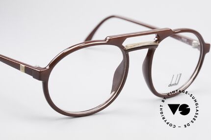 Dunhill 6114 Rund Ovale Vintage Brille 90er, ungetragen (wie alle unsere vintage Dunhill Brillen), Passend für Herren