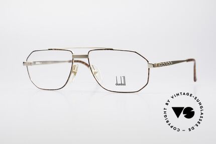 Dunhill 6150 Klassische Herrenbrille 90er, sehr elegante Designer-Herrenbrille von A. DUNHILL, Passend für Herren