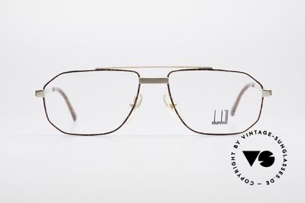 Dunhill 6150 Klassische Herrenbrille 90er, solides Metallgestell in herausragender Verarbeitung, Passend für Herren