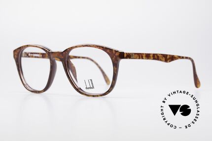 Dunhill 6151 Johnny Depp Nerd Stil Brille, herausragende Top-Qualität (Fassung aus OPTYL), Passend für Herren