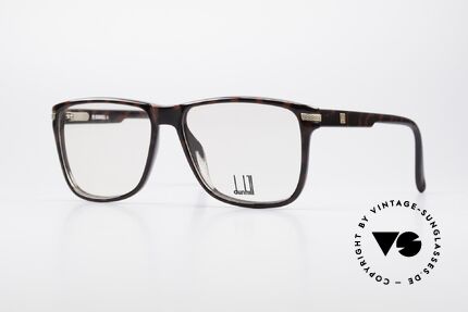 Dunhill 6055 Johnny Depp Nerd Stil Brille, elegante Alfred Dunhill Designer-Brille von 1988, Passend für Herren