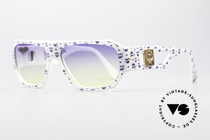 MCM München A2 Designer Sonnenbrille 80er, wuchtige Optik und überzeugende 80er Qualität, Passend für Herren und Damen