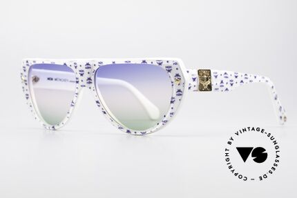 MCM München A1 Hip Hop Designer Sonnenbrille, wuchtige Optik und überzeugende 80er Qualität, Passend für Herren und Damen