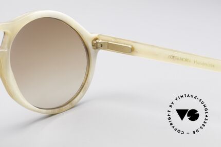 Bugatti 55003 Echt Büffelhorn Sonnenbrille, Größe: medium, Passend für Herren