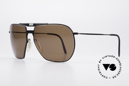 Zeiss 9911 XL Vintage Sonnenbrille Herren, mit dunkel-braunen Kunststoffgläsern; 100% UV, Passend für Herren Zeiss 9911 XL Vintage Sonnenbrille Herren, mit dunkel-braunen Kunststoffgläsern; 100% UV, Passend für Herren
