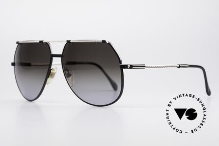 Pierre Cardin CP805 XL 80er Segler Brille Vintage, Bügel & Brücke sind gedreht wie ein Segeltau, Passend für Herren