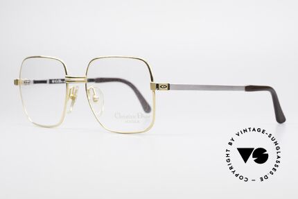Christian Dior 2329 Dior Monsieur Vintage Brille, klassisch, elegantes 80er Jahre C. DIOR Herren-Design, Passend für Herren
