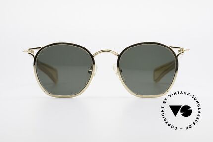 Jean Paul Gaultier 56-0175 Designer Panto Sonnenbrille, unbeschreibliche Qualität (muss man einfach fühlen!), Passend für Herren und Damen