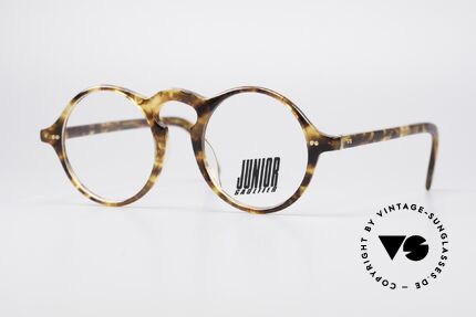 Jean Paul Gaultier 57-0072 Runde Vintage Designer Brille, zeitlose, runde Jean P. Gaultier Designer-Fassung, Passend für Herren und Damen