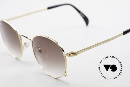 Jean Paul Gaultier 55-1178 Vergoldete Panto Sonnenbrille, ungetragen (wie alle unsere seltenen Designerbrillen), Passend für Herren und Damen