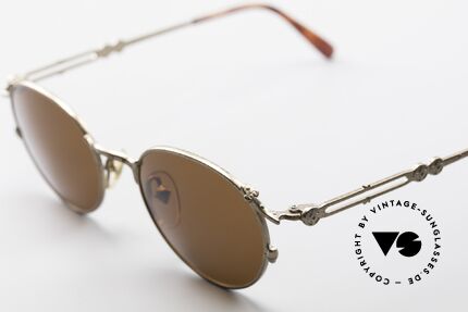 Jean Paul Gaultier 55-4177 Panto Designer Sonnenbrille, ungetragen (wie alle unsere seltenen Designerbrillen), Passend für Herren und Damen