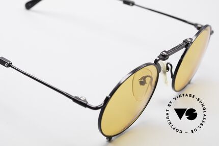 Jean Paul Gaultier 56-9171 90er Vintage FaltSonnenbrille, ungetragen (wie alle unsere vintage J.P. Gaultiers), Passend für Herren und Damen