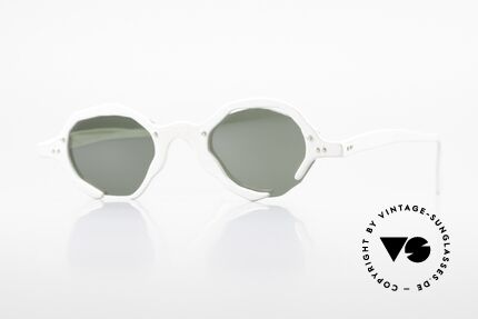 Theo Belgium Eye-Witness AD6 90er Avantgarde Sonnenbrille, Theo Belgium: die eigenwilligste Brillenmarke, weltweit, Passend für Herren und Damen