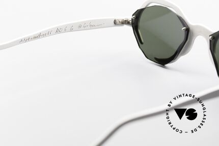 Theo Belgium Eye-Witness AD6 90er Avantgarde Sonnenbrille, ungetragenes Theo-Einzelstück für die, die sich trauen ;), Passend für Herren und Damen