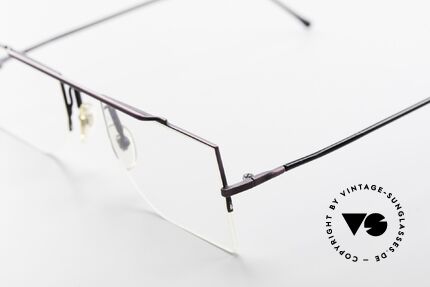 L.A. Eyeworks BURBANK 425 Eckige Vintage Brille 90er, zeitlos und puristisch gleichermaßen; ein Klassiker!, Passend für Herren und Damen