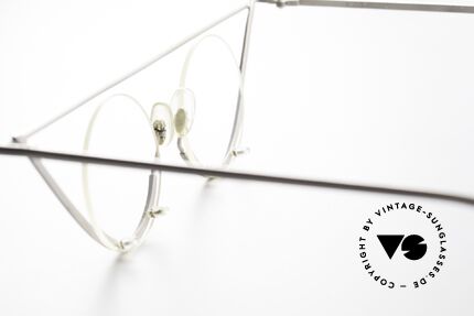 B. Angeletti Freischwinger Vintage Architekten Brille, ungetragenes 90er Einzelstück und KEINE RETROBRILLE, Passend für Herren und Damen