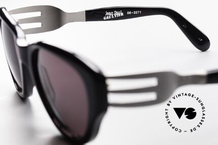 Jean Paul Gaultier 56-3271 Designer Gabel Sonnenbrille, KEIN Retromodell, sondern ein altes Original, Passend für Herren und Damen
