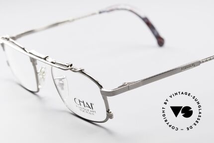 Chai No4 Square Industrial Vintage Brille 90er, vintage 'Industrial Design' wäre jedoch passender, Passend für Herren und Damen