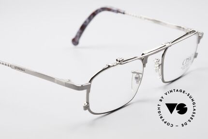 Chai No4 Square Industrial Vintage Brille 90er, ungetragen (wie alle unsere CHAI Designerstücke), Passend für Herren und Damen