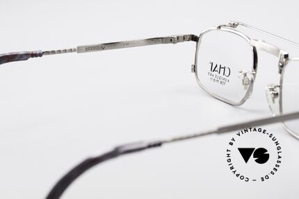 Chai No4 Square Industrial Vintage Brille 90er, KEINE RETRObrille; sondern ein altes ORIGINAL, Passend für Herren und Damen