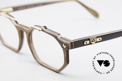 MCM München 301 Büffelhorn Brille 80er Vintage, wahres Designerstück in absoluter Top-Qualität, Passend für Herren und Damen