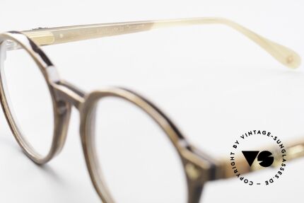 MCM München 300 Büffelhorn Panto Brille 80er, ungetragen (wie alle unsere MCM vintage Brillen), Passend für Herren und Damen