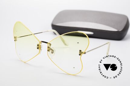 Eschenbach 6776 Schmetterling Sonnenbrille, KEINE Retrobrille, sondern ein seltenes Original, Passend für Damen