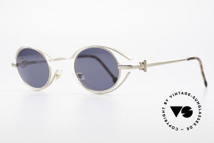 Karl Lagerfeld 4123 True Vintage Brille Oval 90er, wie aus einem Stück geschmiedet (muss man fühlen), Passend für Herren und Damen