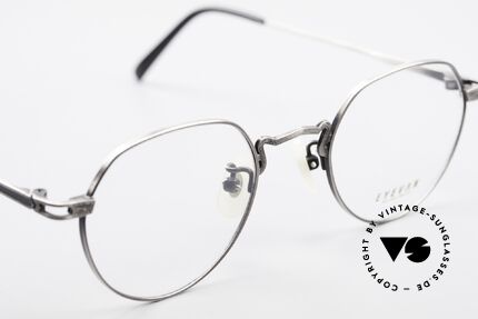Eyevan E-91P Vintage Designer Brille Rund, entsprechend sind Eyevan und O.P. nahezu identisch, Passend für Herren und Damen