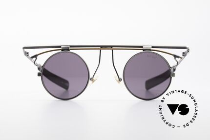 Sunboy SB14 Vintage No Retro Sonnenbrille, spektakuläre Rahmenkonstruktion - ein Hingucker!, Passend für Herren und Damen