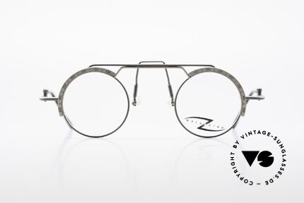Zoido 17 No Retro Echt Vintage Brille, spektakuläre Rahmenkonstruktion - ein Hingucker!, Passend für Herren und Damen