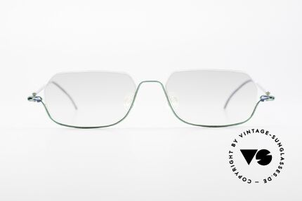ProDesign No16 Gail Spence Designer Brille, vintage Aluminium Rahmen im Gail Spence Design, Passend für Herren und Damen
